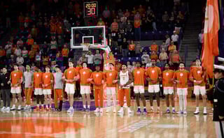 Picture of Clemson Tigers men's basketball