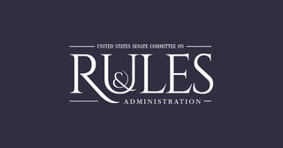 Picture of United States Senate Committee on Rules and Administration