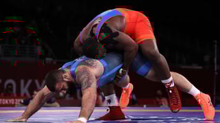 Picture of Greco-Roman wrestling