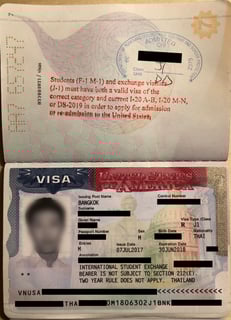 Picture of J-1 visa