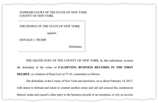 Picture of Indictment