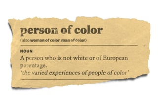 Picture of Person of color