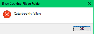 Picture of Catastrophic failure