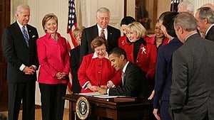 Picture of Lilly Ledbetter Fair Pay Act of 2009