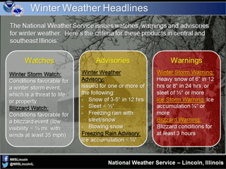 Picture of Winter storm watch