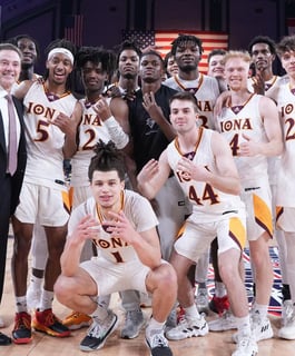Picture of Iona Gaels men's basketball