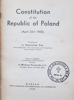 Picture of Constitution of Poland