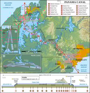 Picture of Panama Canal