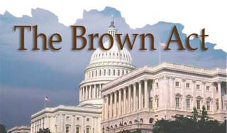 Picture of Brown Act
