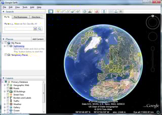Picture of Google Earth