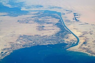 Picture of Suez Canal