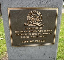 Picture of Commemorative plaque