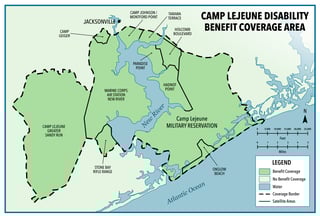 Picture of Camp Lejeune water contamination