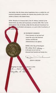 Picture of Seventh Amendment to the United States Constitution
