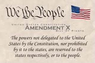 Picture of Tenth Amendment to the United States Constitution
