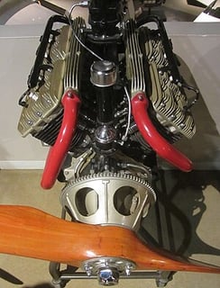 Picture of V8 engine