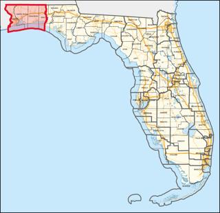 Picture of Florida's 1st congressional district