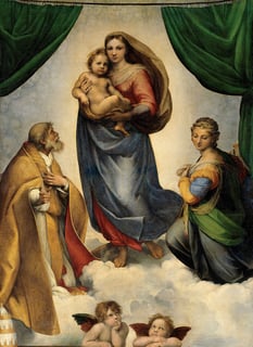 Picture of The Sistine Madonna