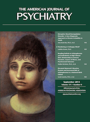 Picture of The American Journal of Psychiatry