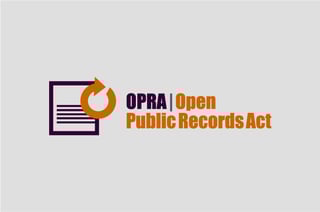Picture of Open Public Records Act