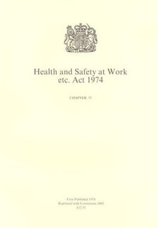 Picture of Health and Safety at Work etc. Act 1974