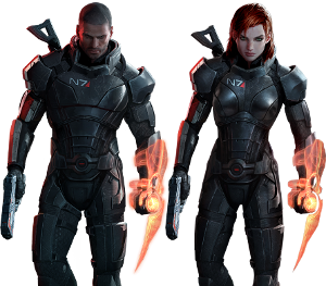 Picture of Commander Shepard