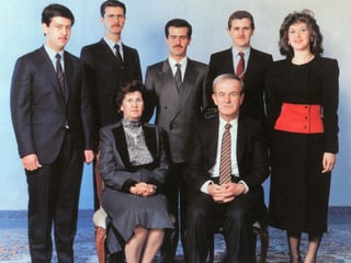 Picture of Al-Assad family