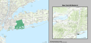 Picture of New York's 4th congressional district