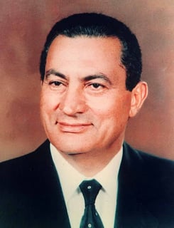 Picture of Hosni Mubarak