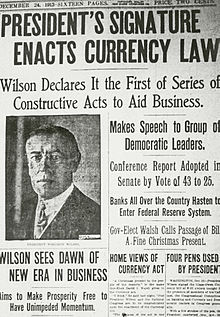 Picture of Federal Reserve Act