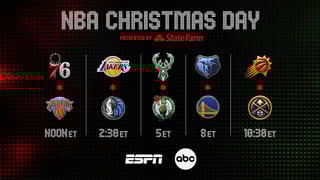 Picture of NBA Christmas games