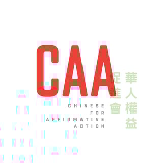 Picture of Chinese for Affirmative Action
