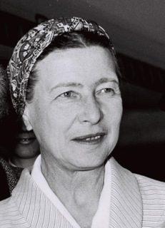 Picture of Simone de Beauvoir