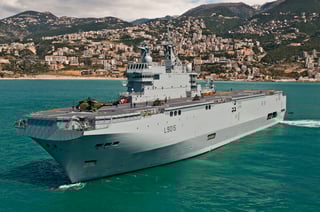 Picture of French ship Dixmude