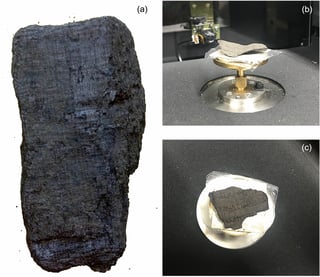 Picture of Herculaneum papyri