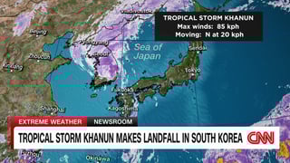 Picture of Tropical Storm Khanun