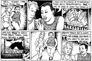 Picture of Bechdel test