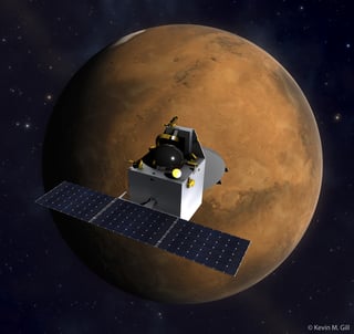 Picture of Mars Orbiter Mission