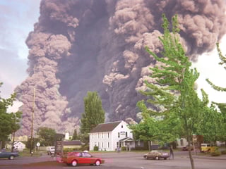 Picture of Olympic pipeline explosion