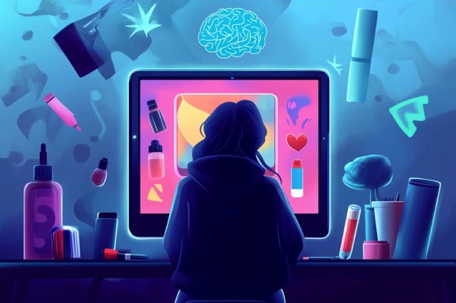 More than half of the videos referenced repeated usage or addiction. Credit: Neuroscience News