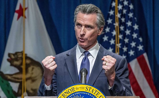 California Gov. Gavin Newsom
