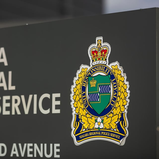 The Niagara Regional Police Service detachment in 1 District located in St. Catharines, Ont., is shown on Friday, March 15, 2024. THE CANADIAN PRESS/Aaron Lynett