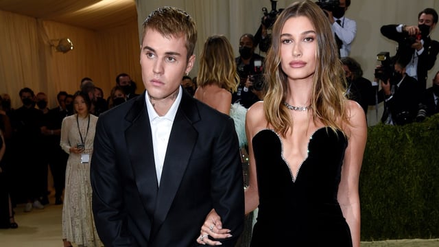 Justin Bieber's wife uploaded a lighthearted snapshot of the 30-year-old pop star wearing only board shorts and no shirt. She captioned her post as “mood”.