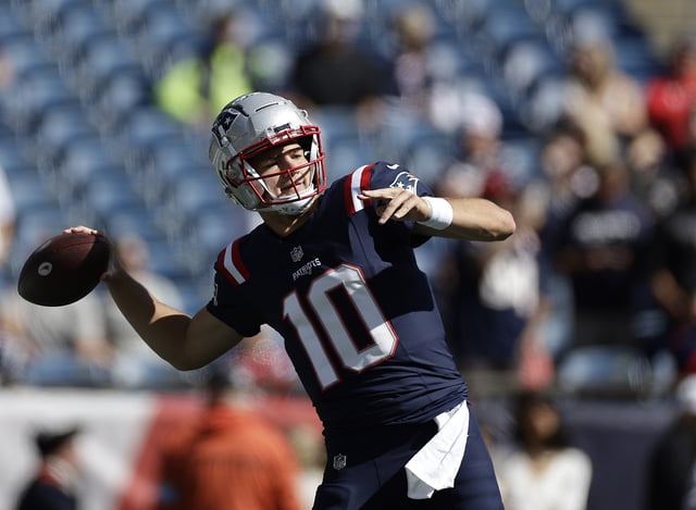 Patriots QB Drake Maye