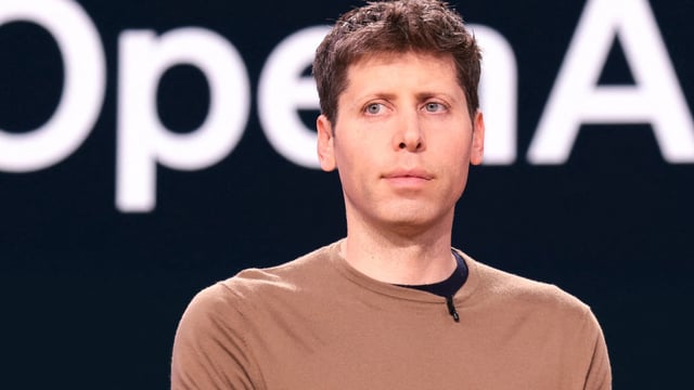 OpenAI CEO Sam Altman speaks during the Microsoft Build conference at the Seattle Convention Center Summit Building in Seattle, Washington.
