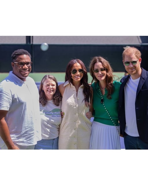 Meghan Markle and Kelly McKee Zajfen support each other often. Photo: @_heartmom_/Instagram