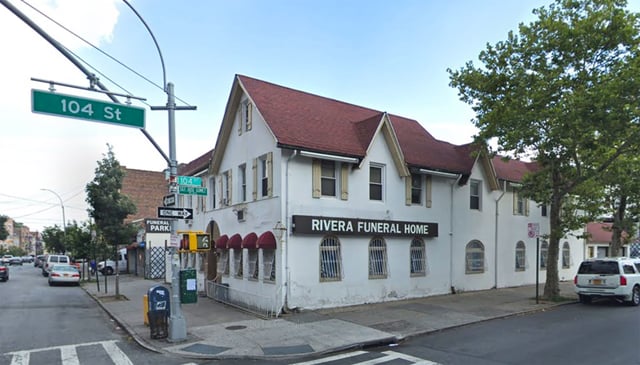 The Rivera Funeral Home in Queens, N.Y.