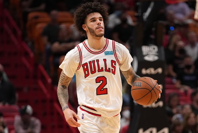 Lonzo Ball is set to return this week after 1,000 days away from playing in an NBA game. Credit: Jasen Vinlove, USA TODAY Sports