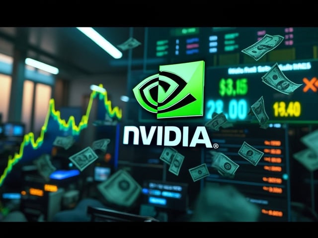 An image about NVIDIA stock closes at a record high: market value at $3.39T, just below Apple at $3.52T