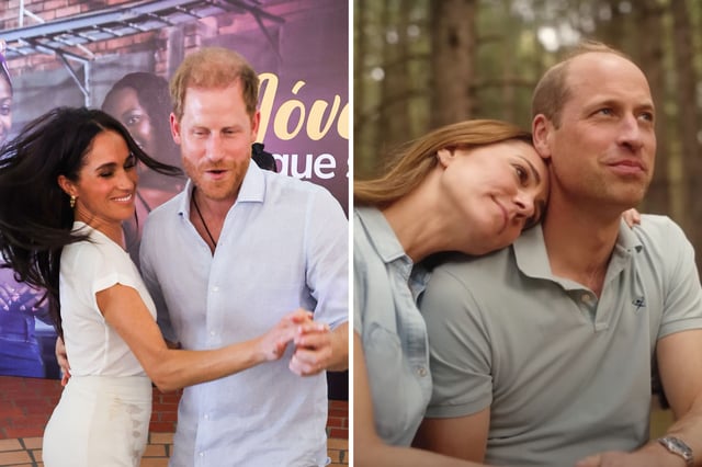 Harry and Meghan and William and Kate